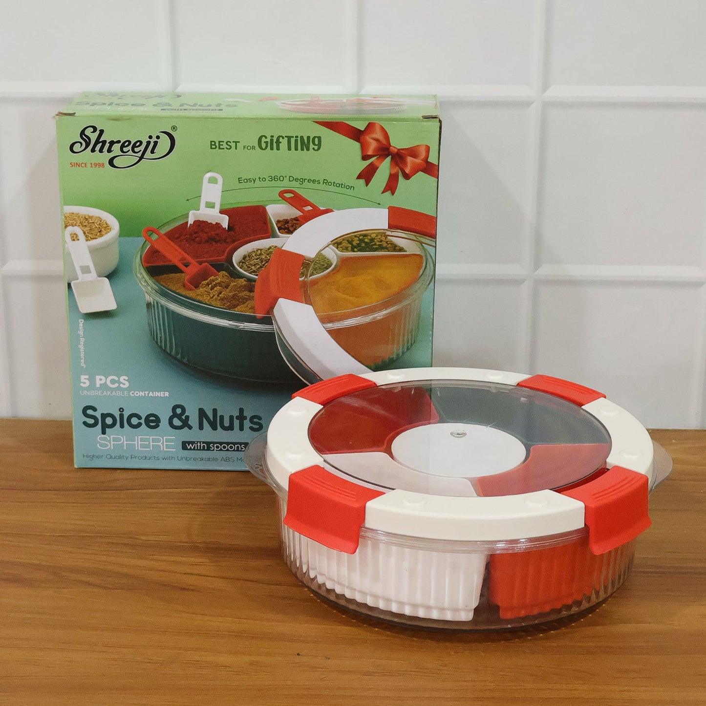 kitchen spice storage organizer container