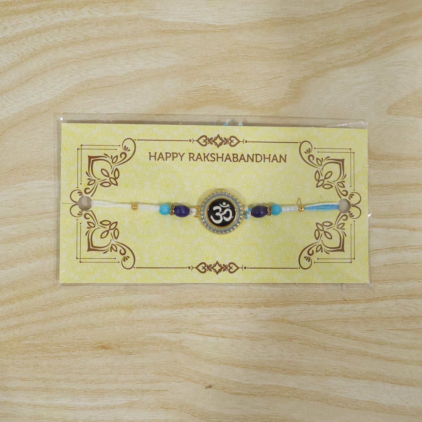 Elegant Om symbol Rakhi for gifting