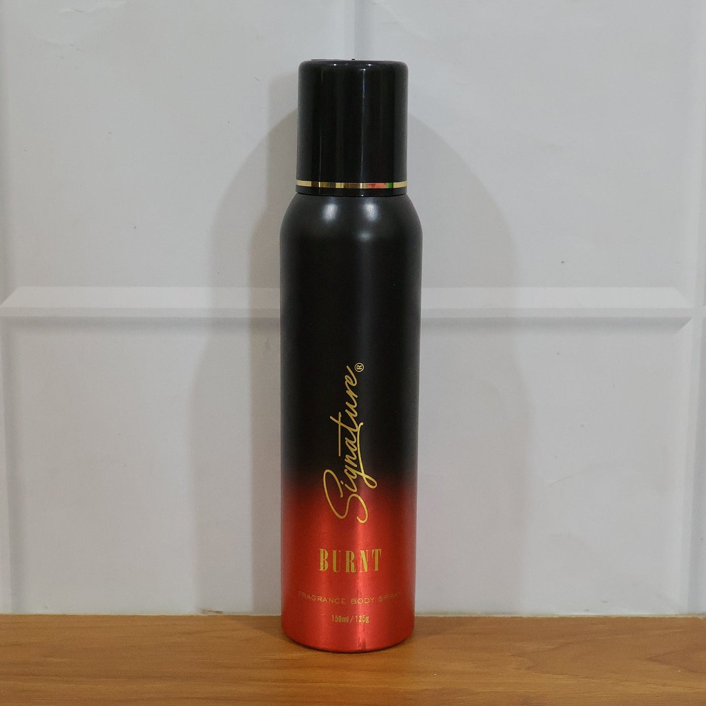 masculine burnt fragrance deodorant spray