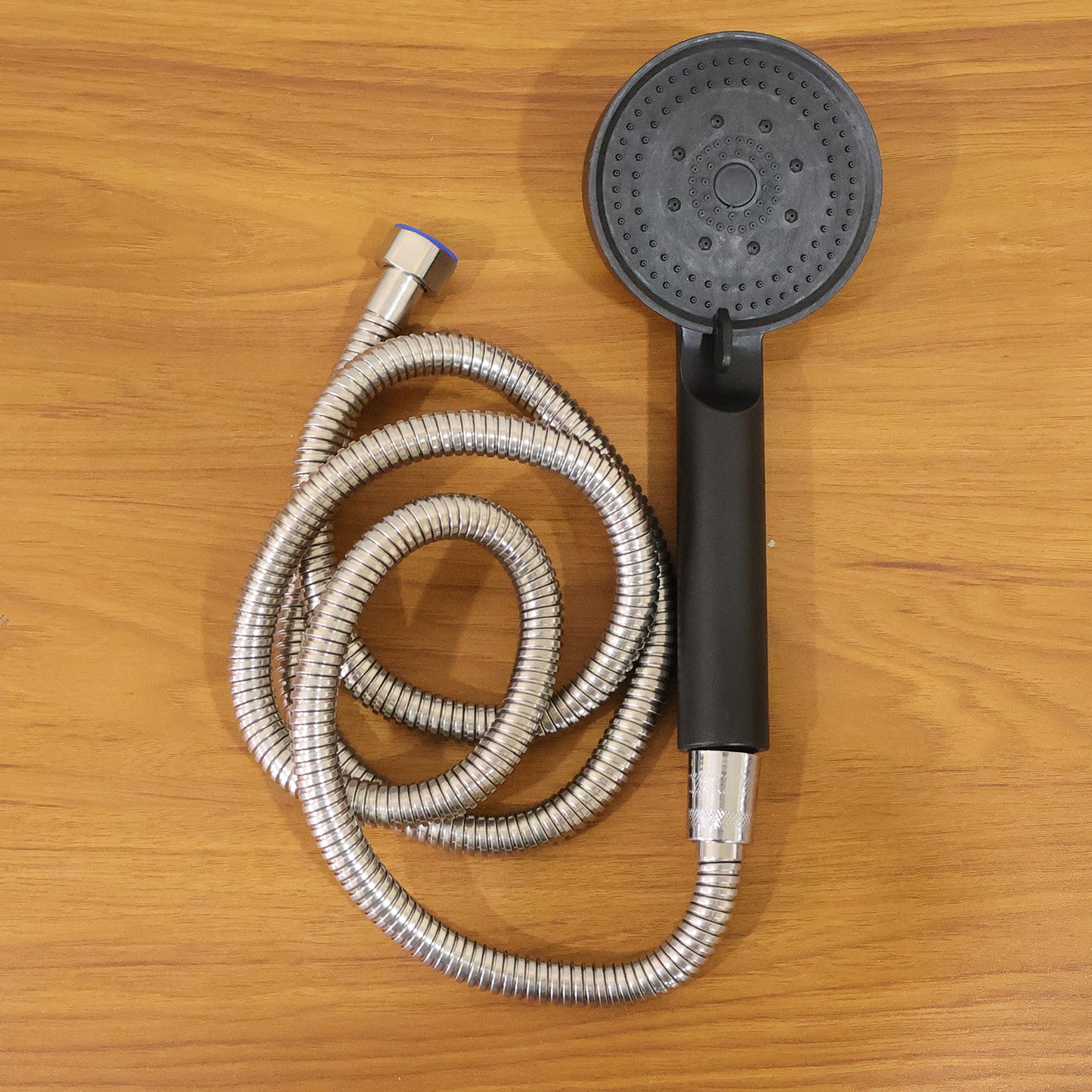 Handheld Bathroom Shower Head with Flexible Stainless Steel Hose 143 Cm Long