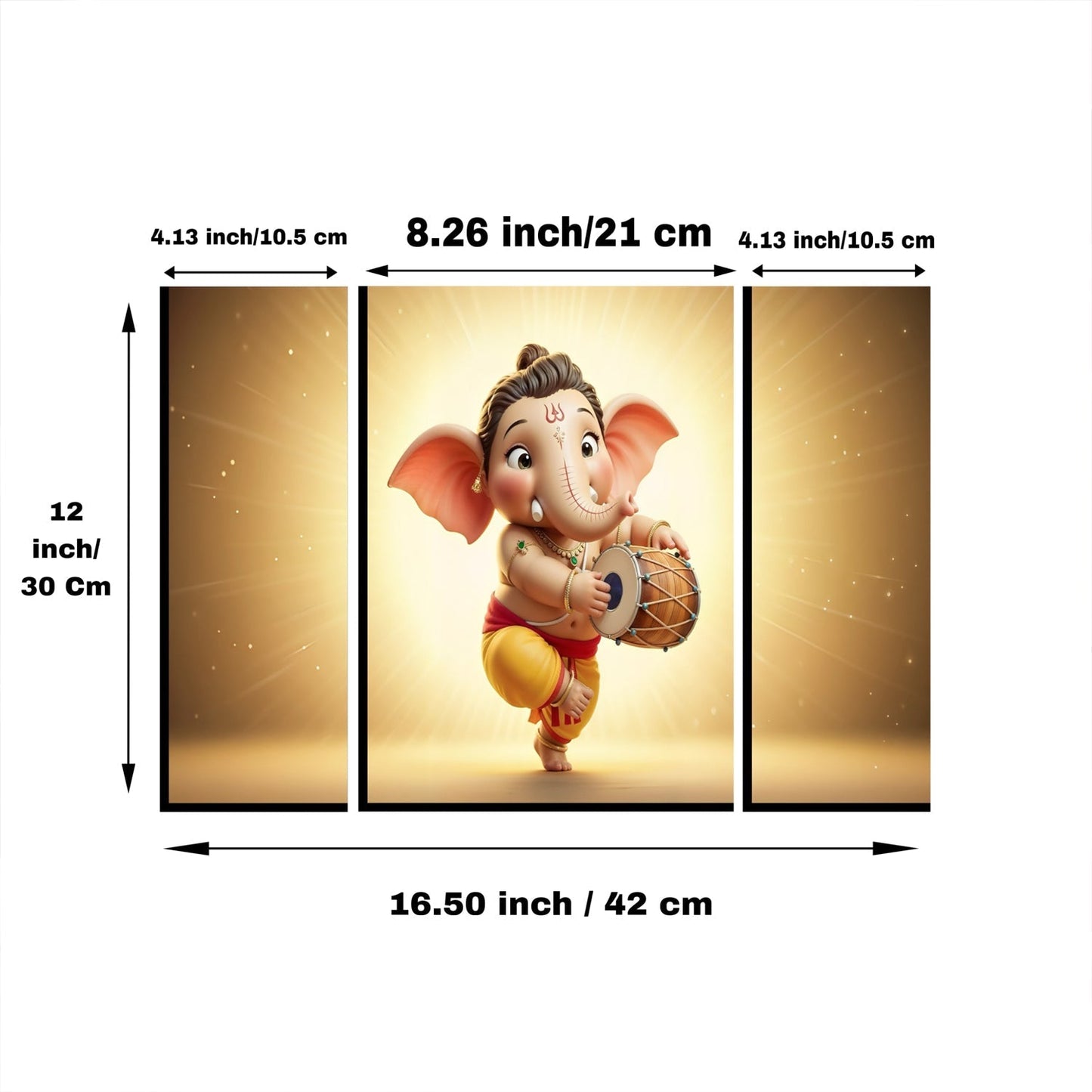 Religious art frame pooja room
