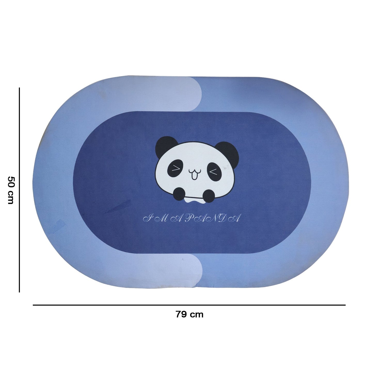 Premium Soft Anti Slip Bathroom Floor Mat (1 Pc, 79x50 Cm)