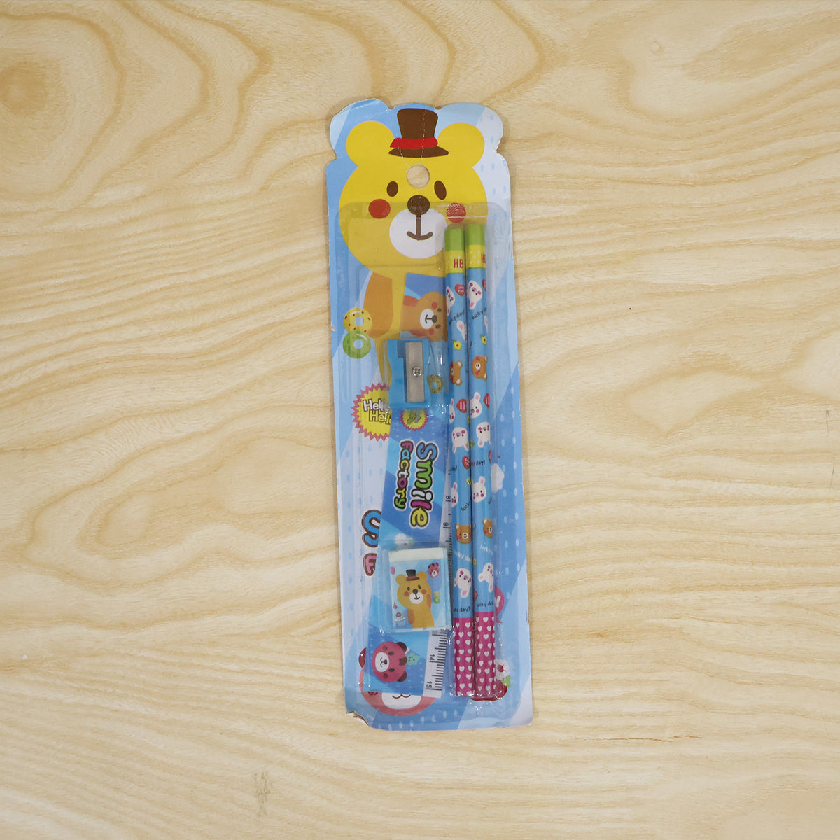 Fun & Functional! 5-in-1 Cartoon Pencil Set for School & Play (5 Pc)