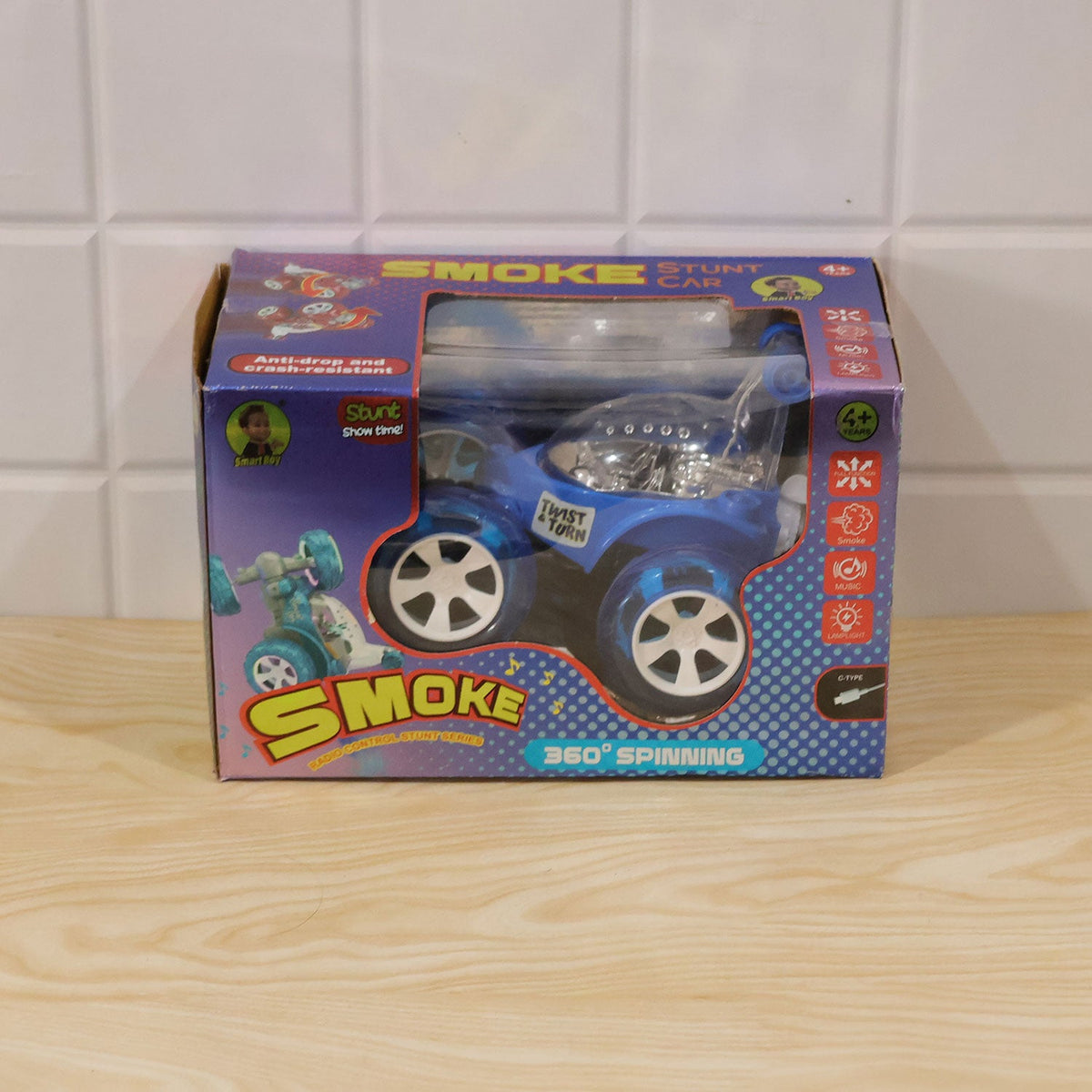 RC stunt car kids play use