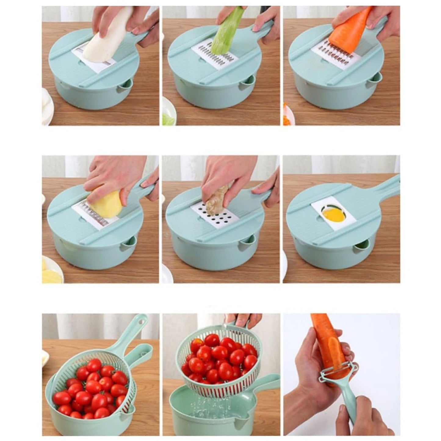 DeoDap kitchen vegetable slicing kit