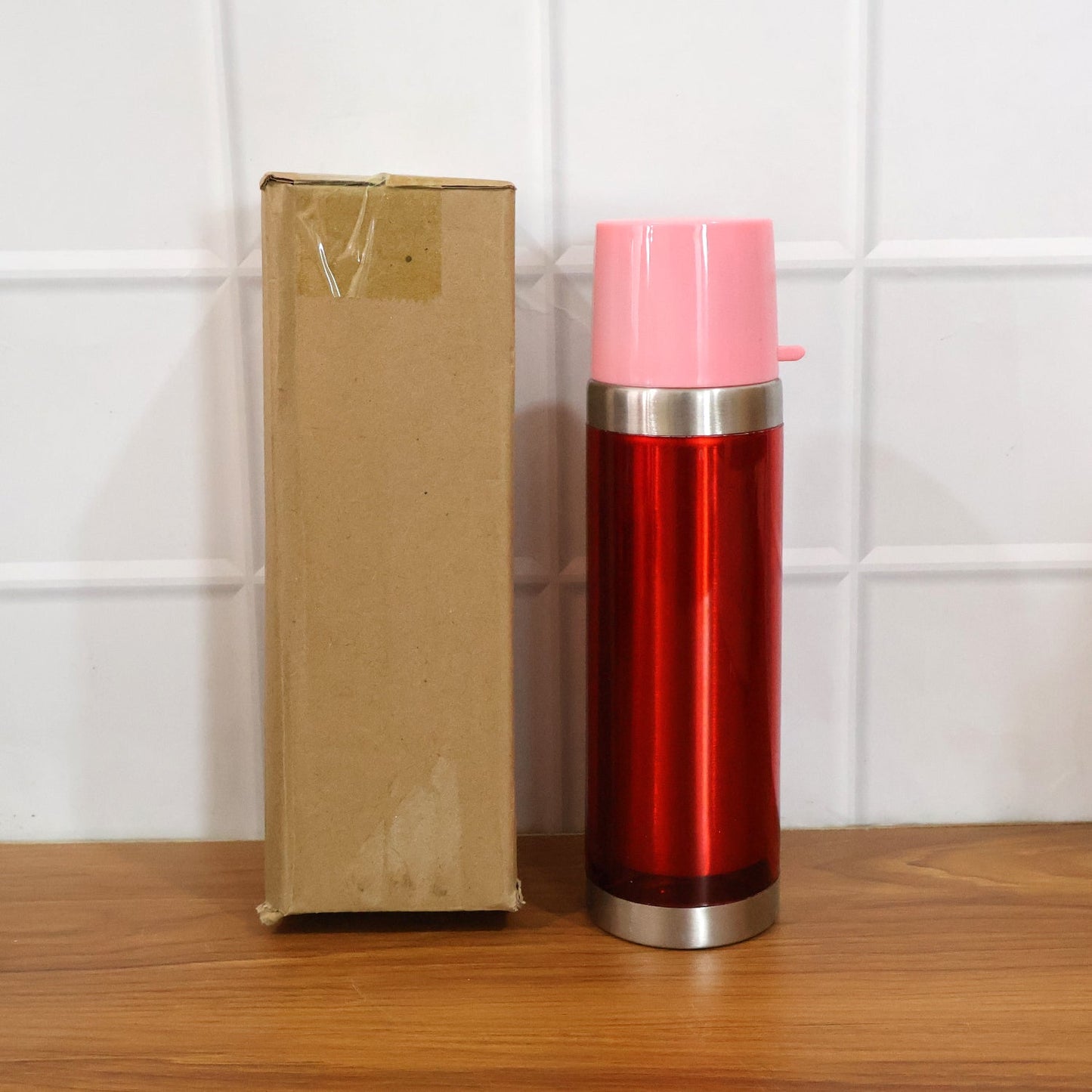 B-Grade Stainless-Steel Vacuum Insulated Flask Bottle (500ML, 1 Pc)