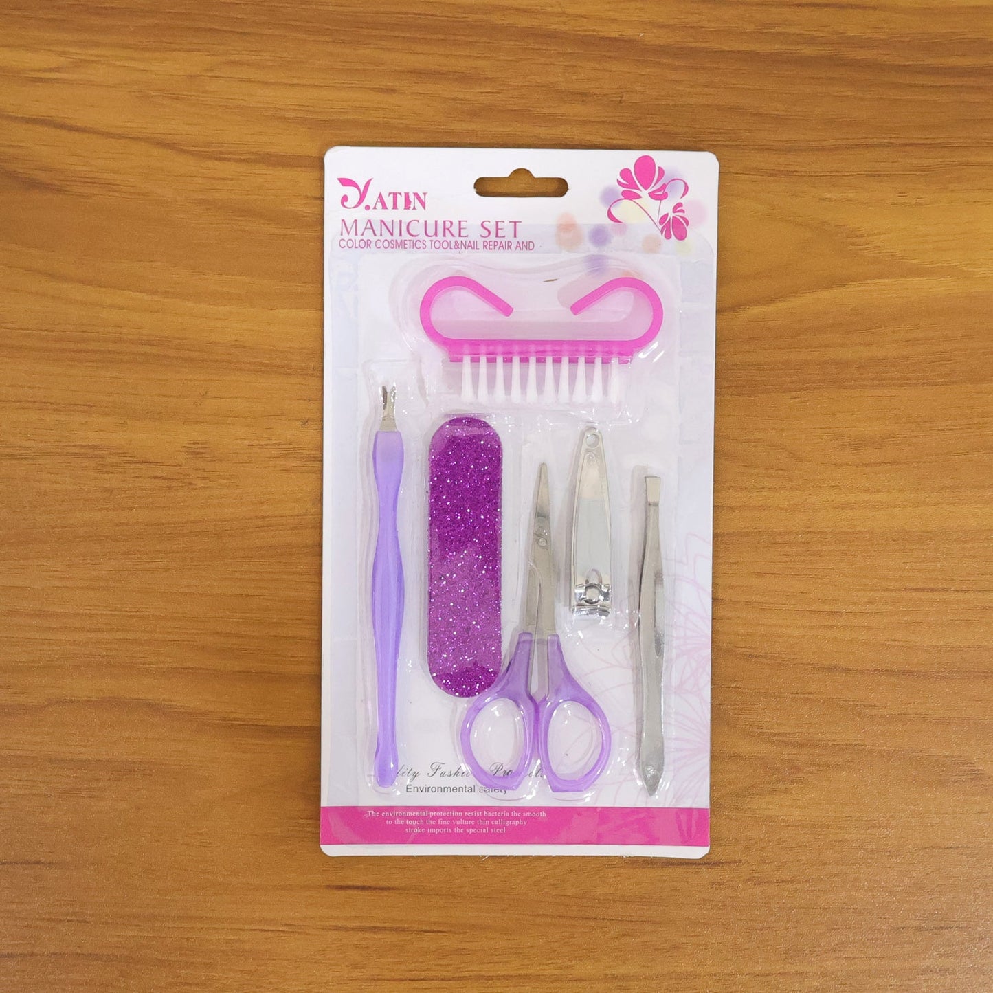 6 In 1 Manicure Pedicure Nail Care Kit (1 Set)