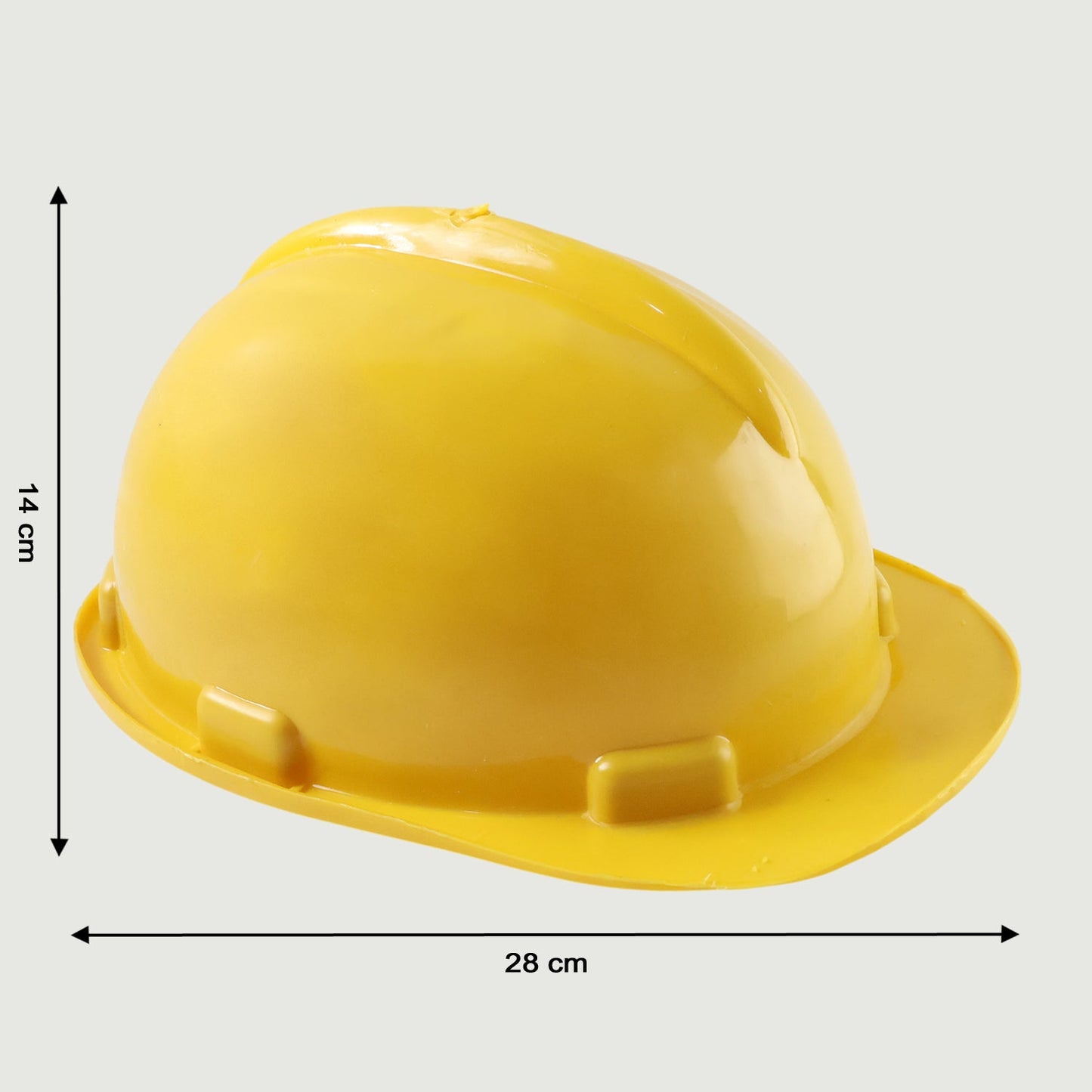 B-Grade Yellow Safety Helmet / Industrial Protective Hard Hat (1 PC)
