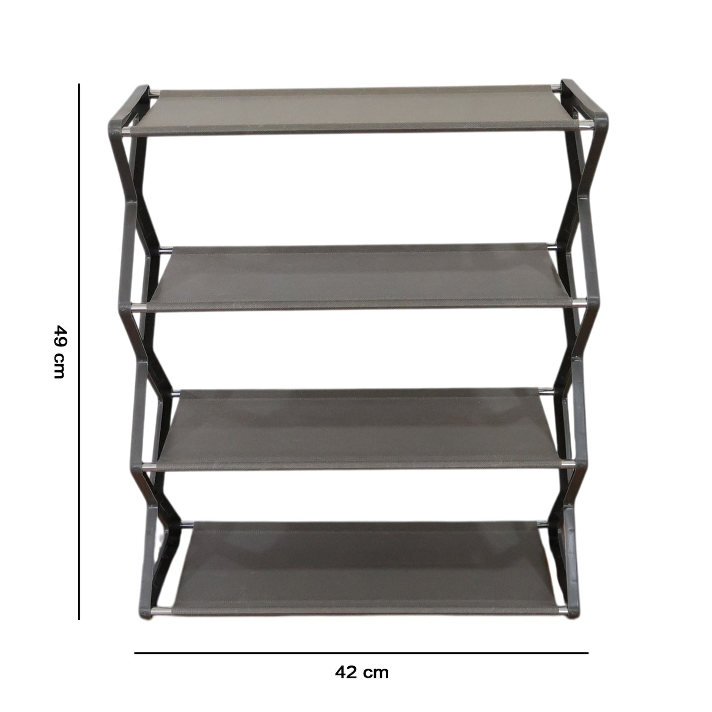 4 Layer Foldable Shoe Rack Organizer (1 Pc)