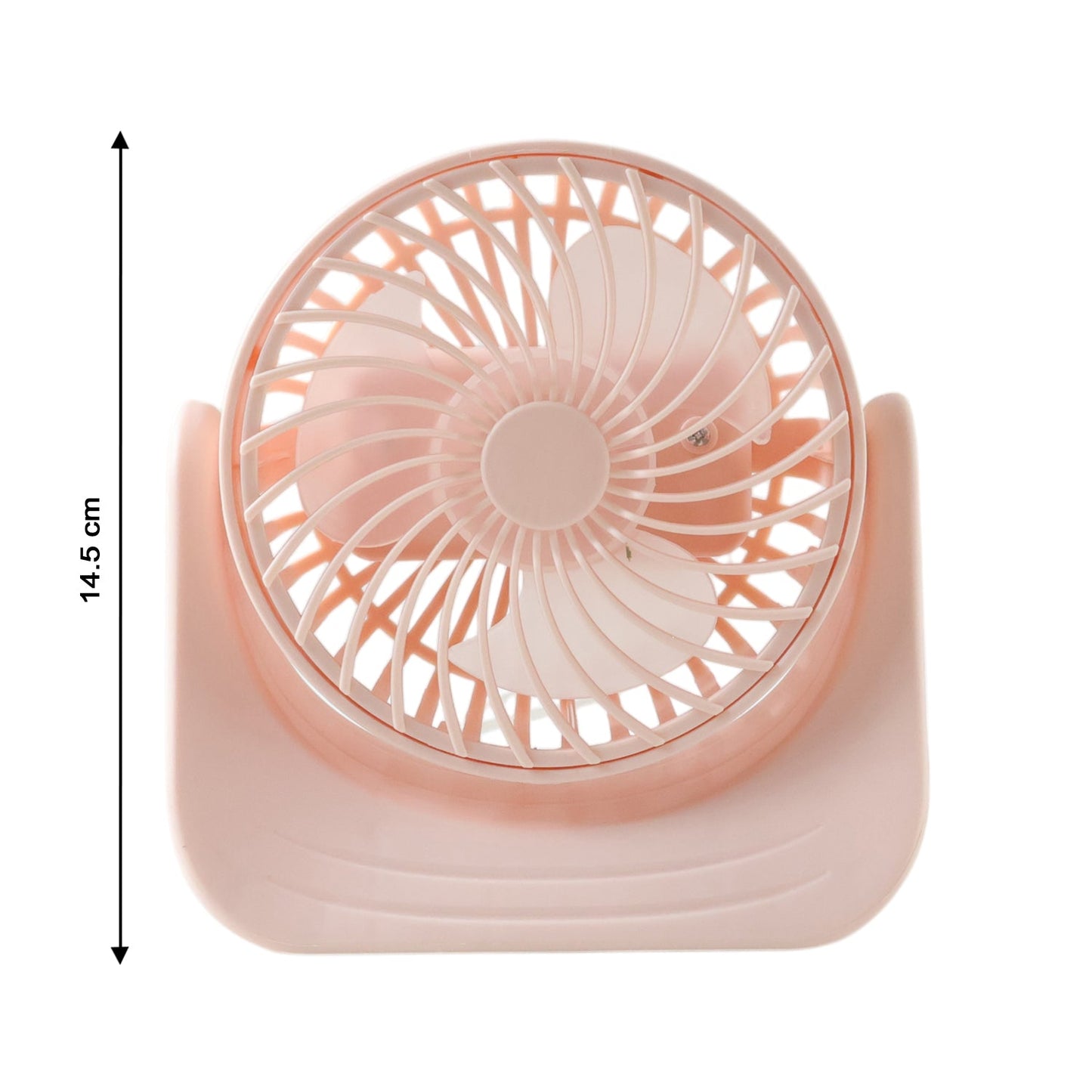 Plug and Play Silent Desktop Mini Fan with Adjustable Tilt Head (1 Pc)