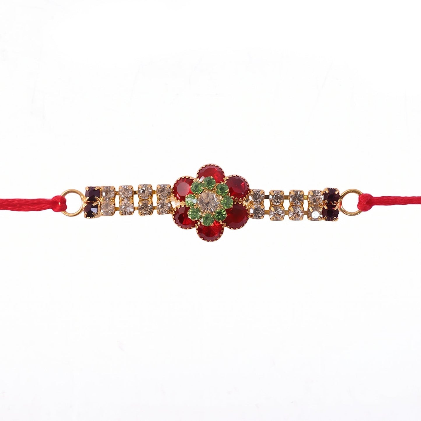 Festive rakhi bracelet designed for Raksha Bandhan celebrations