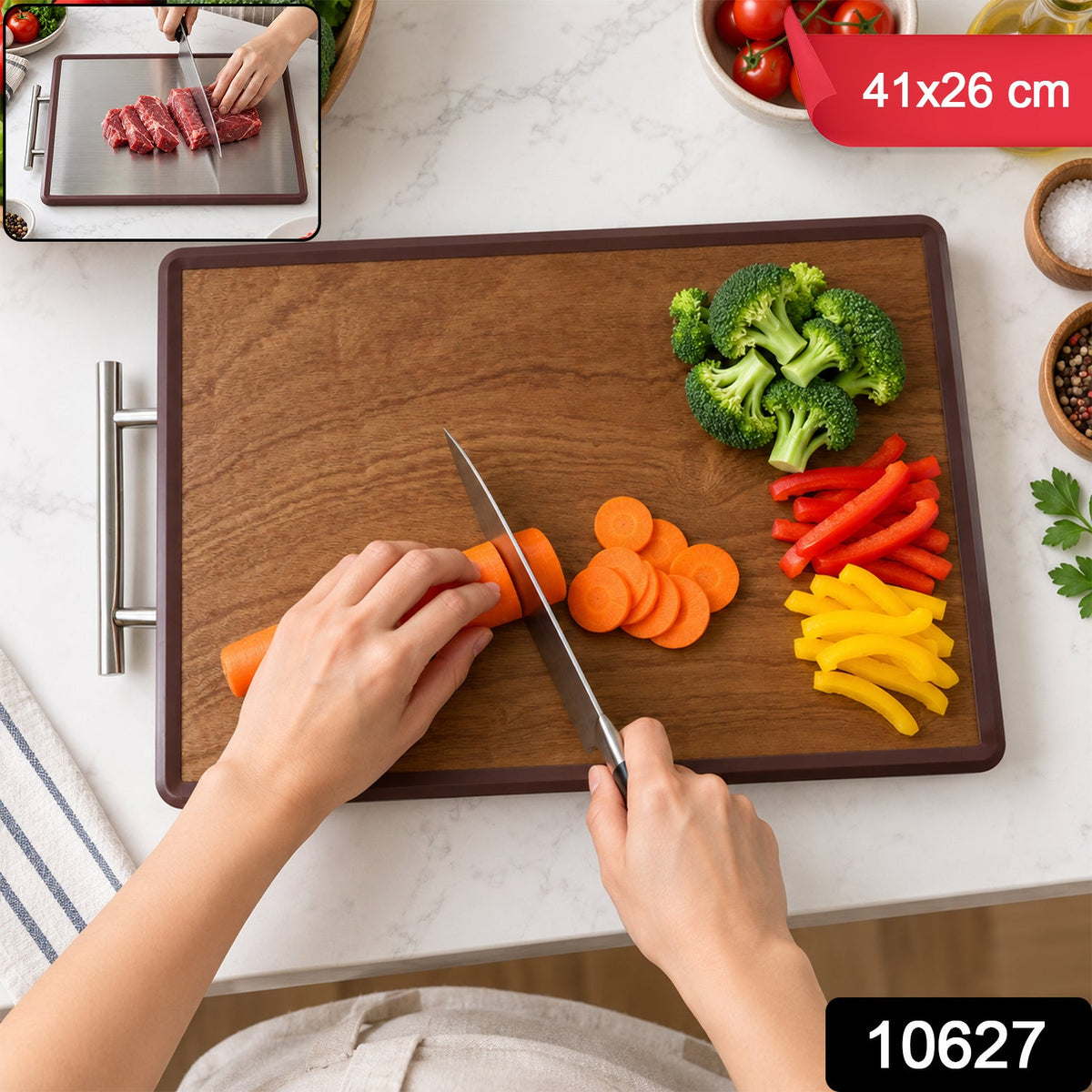 Double Sided Vegetable Cutting Board