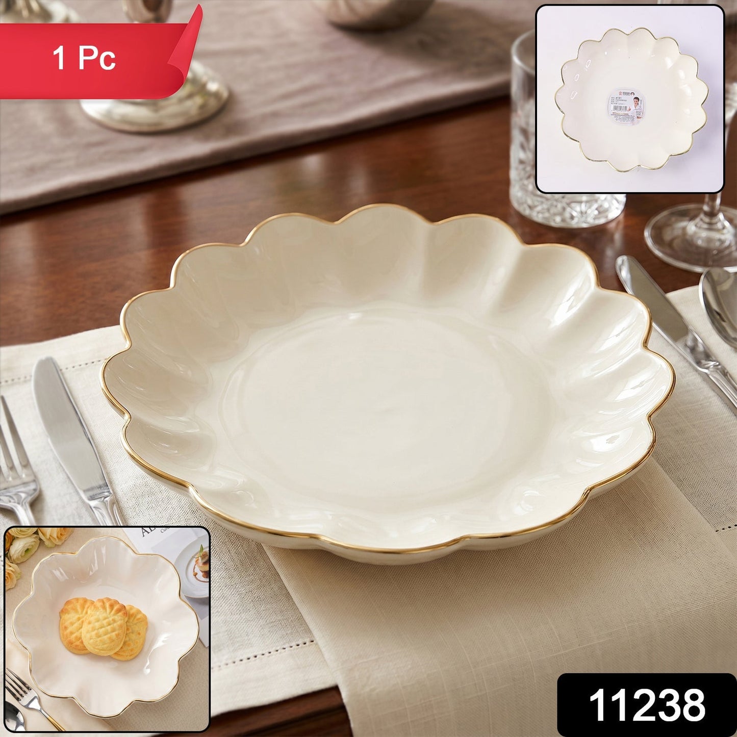 Lotus serving tray packaging