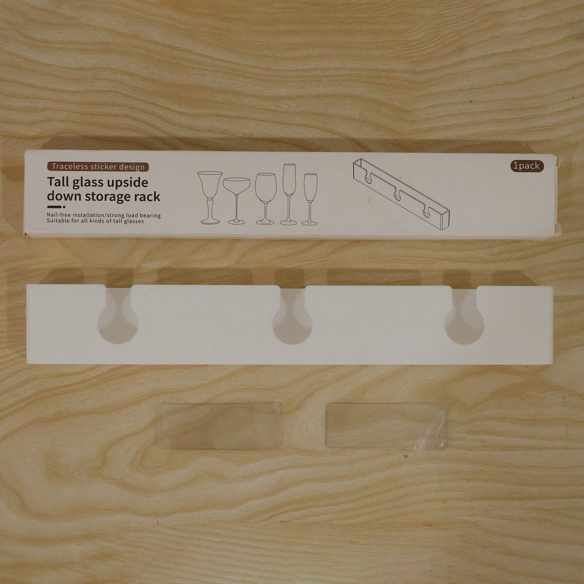 Wine glass hanger kitchen use