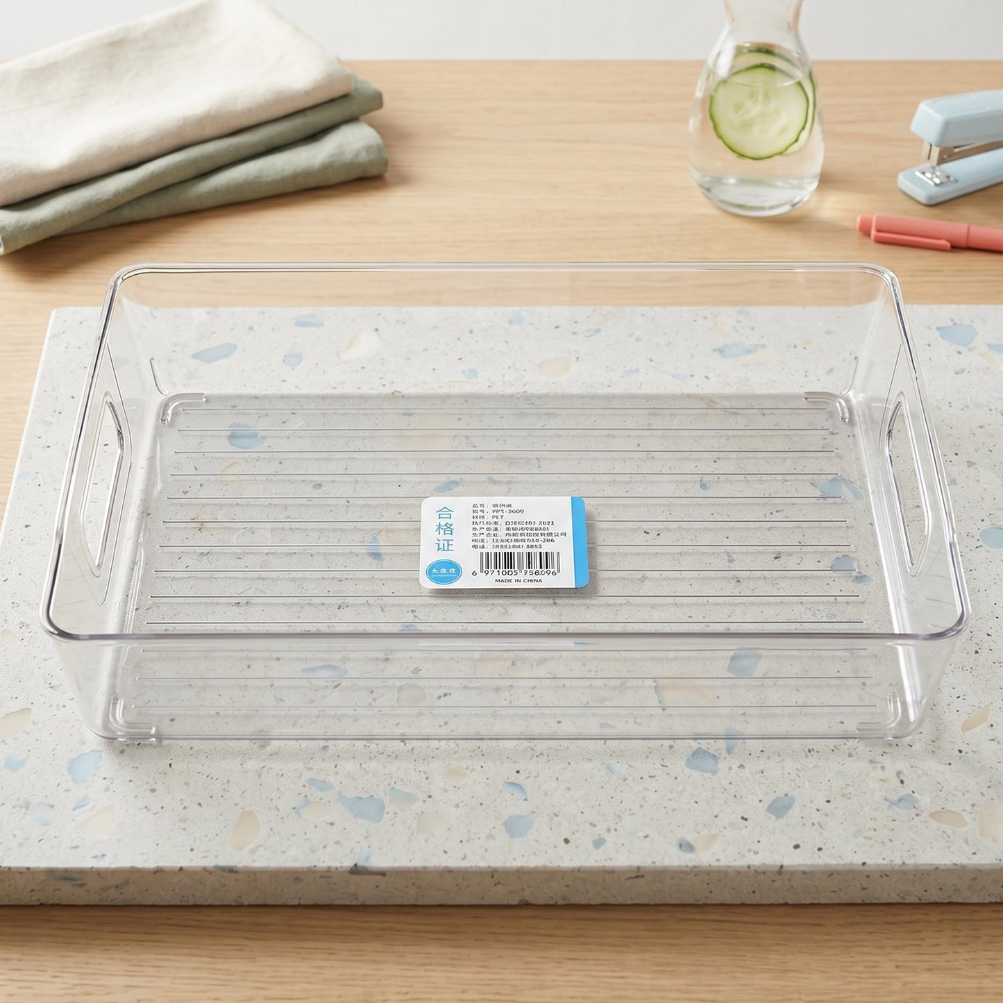 Storage box handle detail