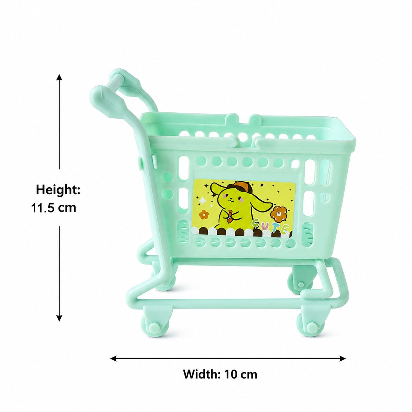 Cart trolley toy size guide