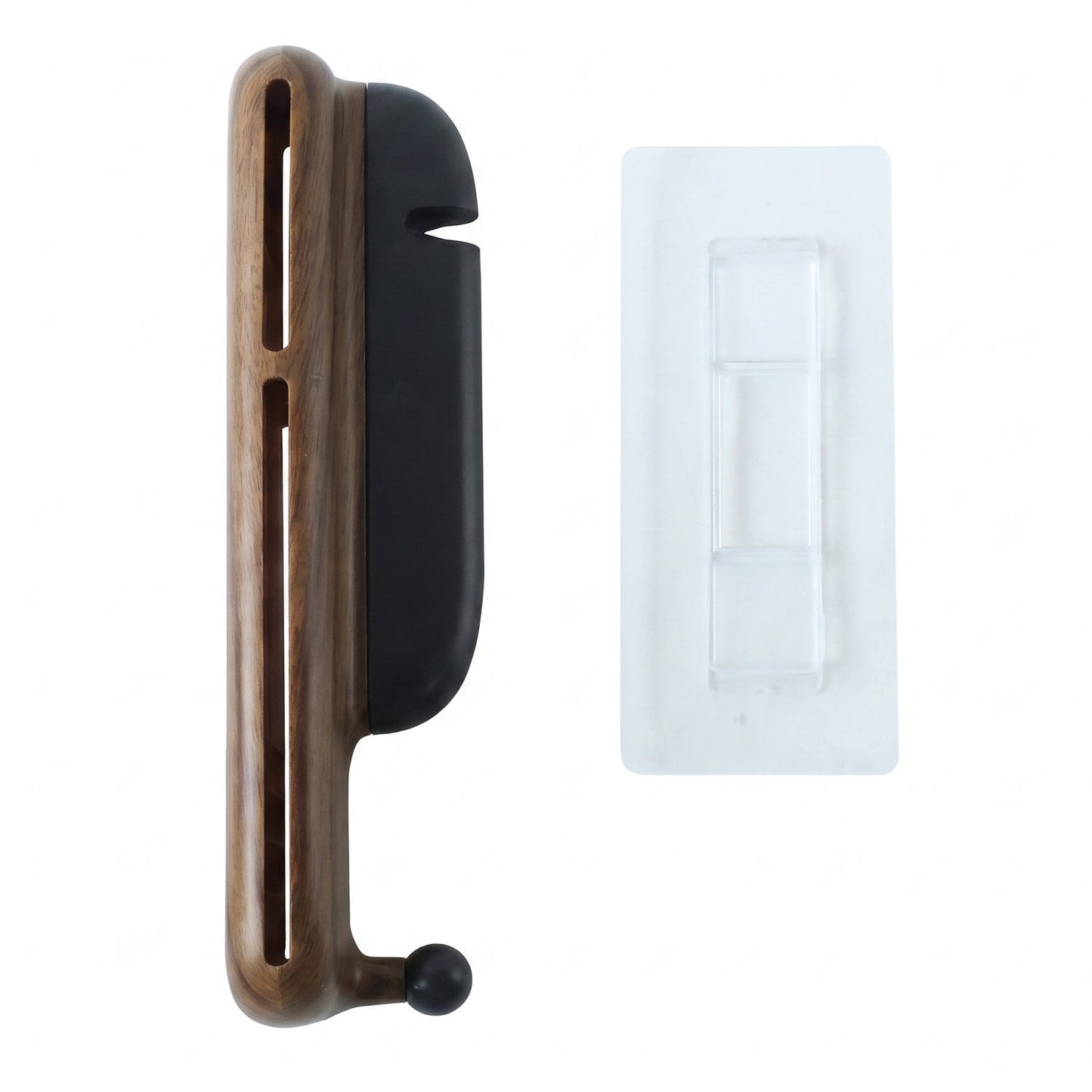 Wall mounted knife holder on white background