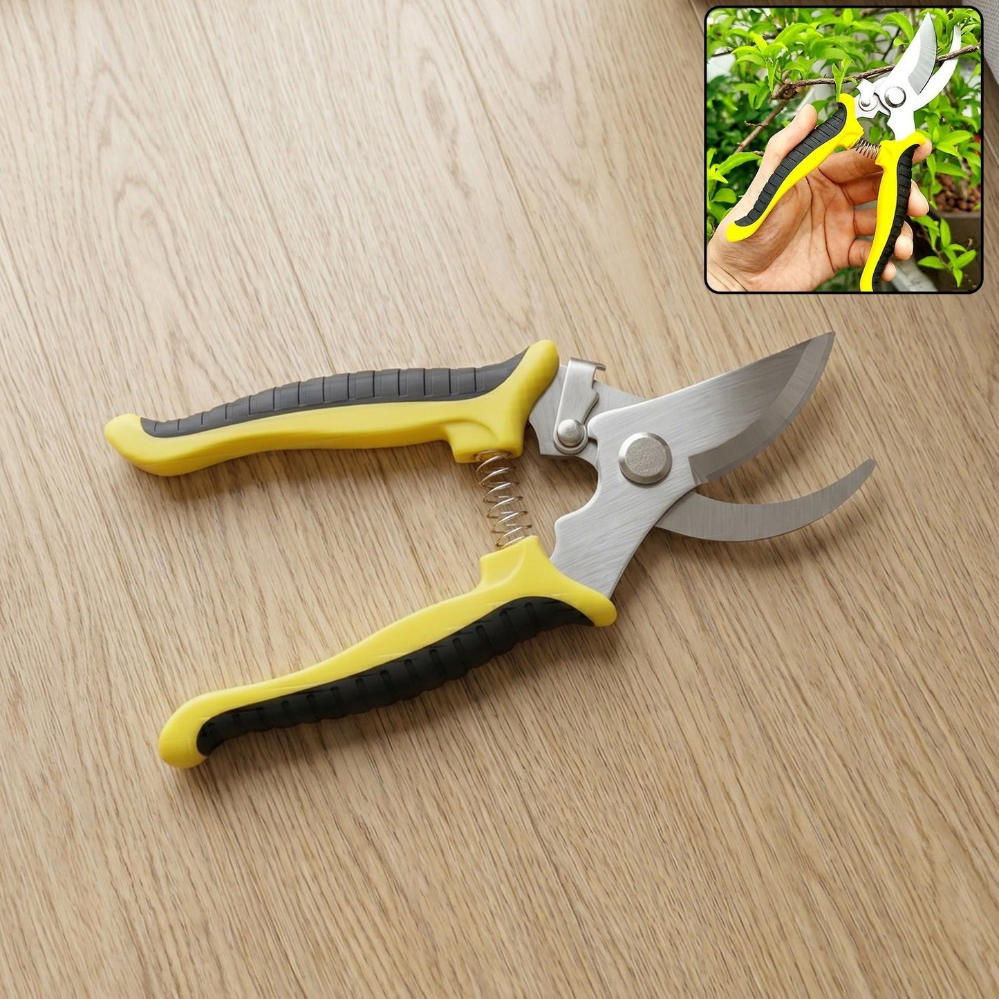 Heavy duty garden pruning shears