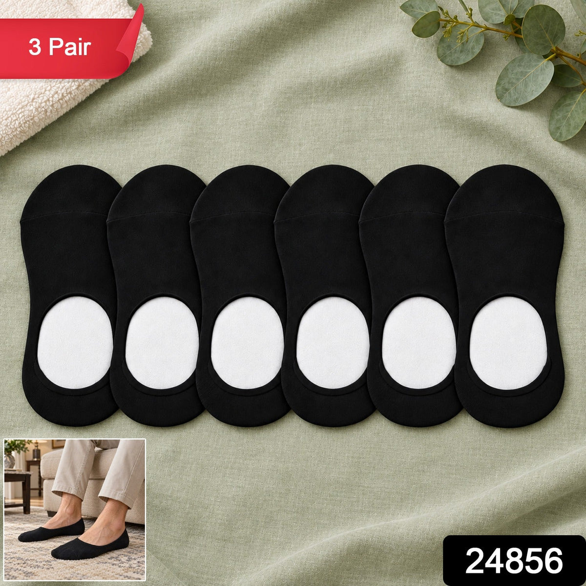 Loafer socks pack 3 pair