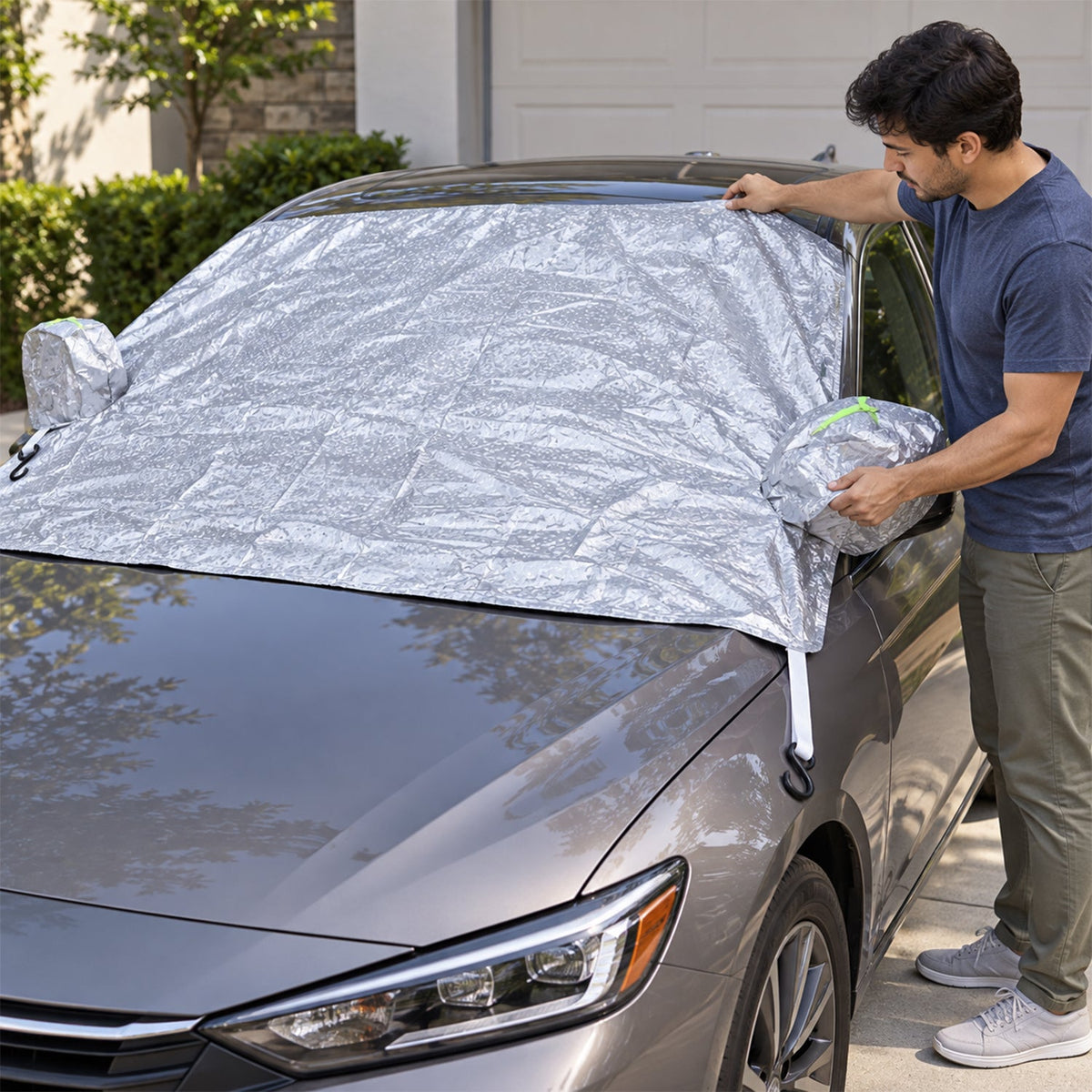 Car sun protection cover storage bag