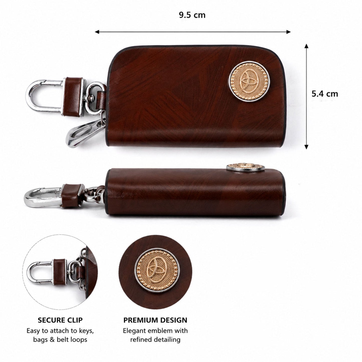 Key holder size guide