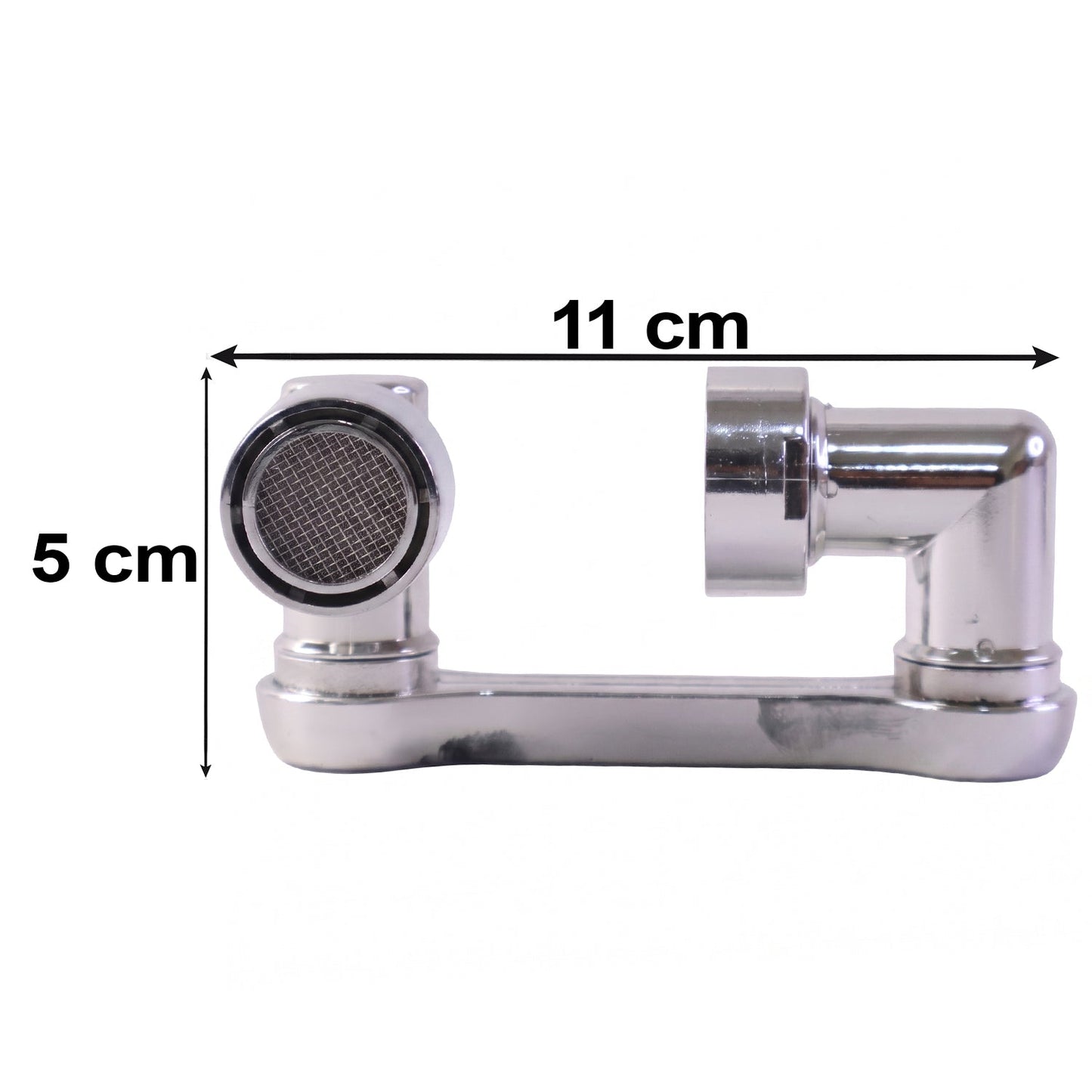 Faucet extender length and fitting details
