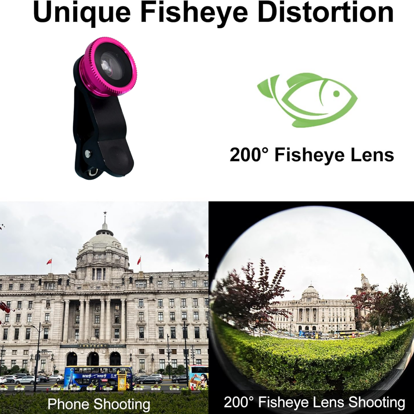 Universal Clip-On Mobile Camera Lens (1 Set)