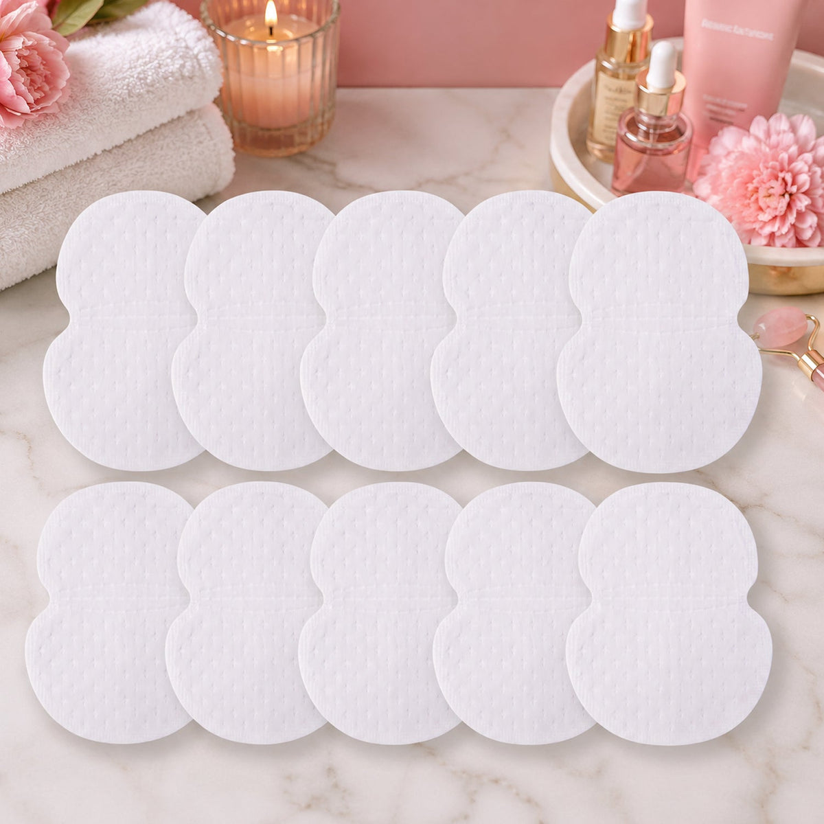 Disposable sweat pads complete set