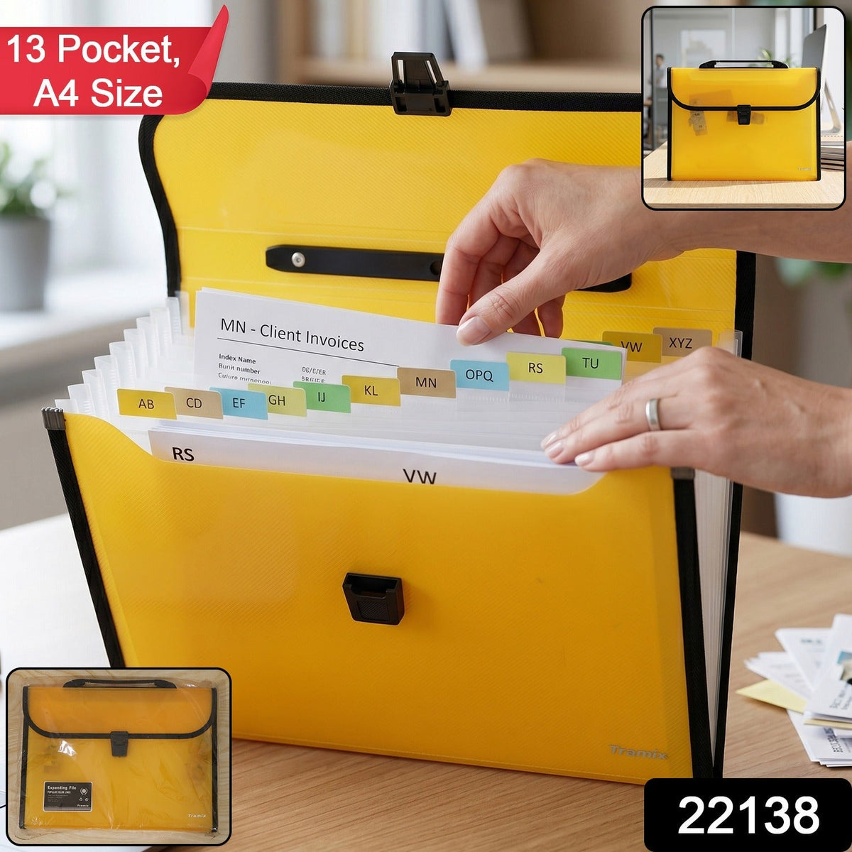 File folder organizer pack