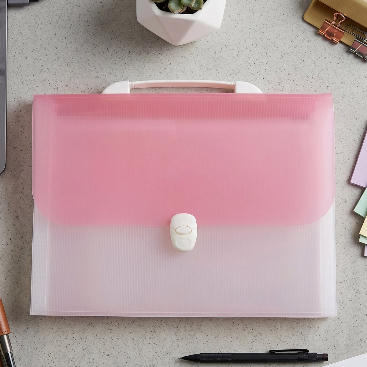Document folder desk view