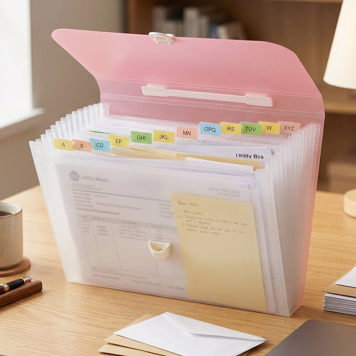 Document folder open view