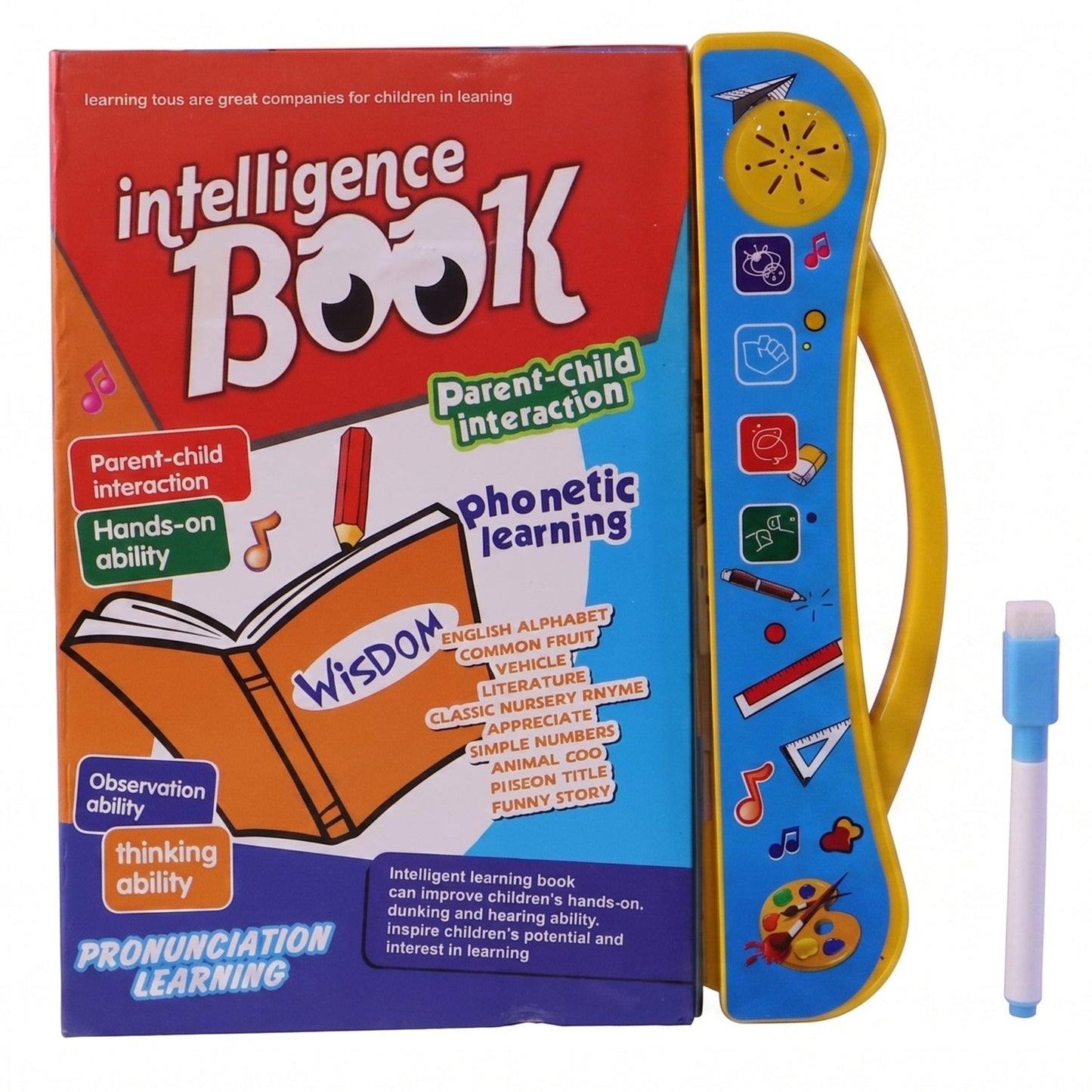 Kids sound book white bg