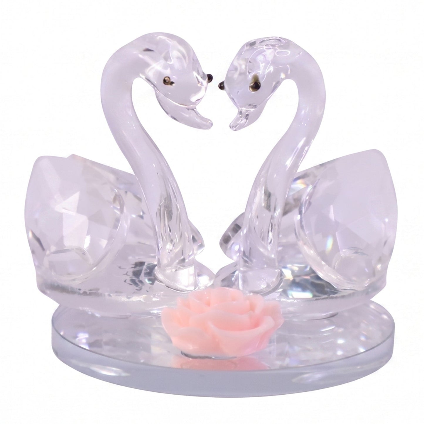 Swan showpiece white bg