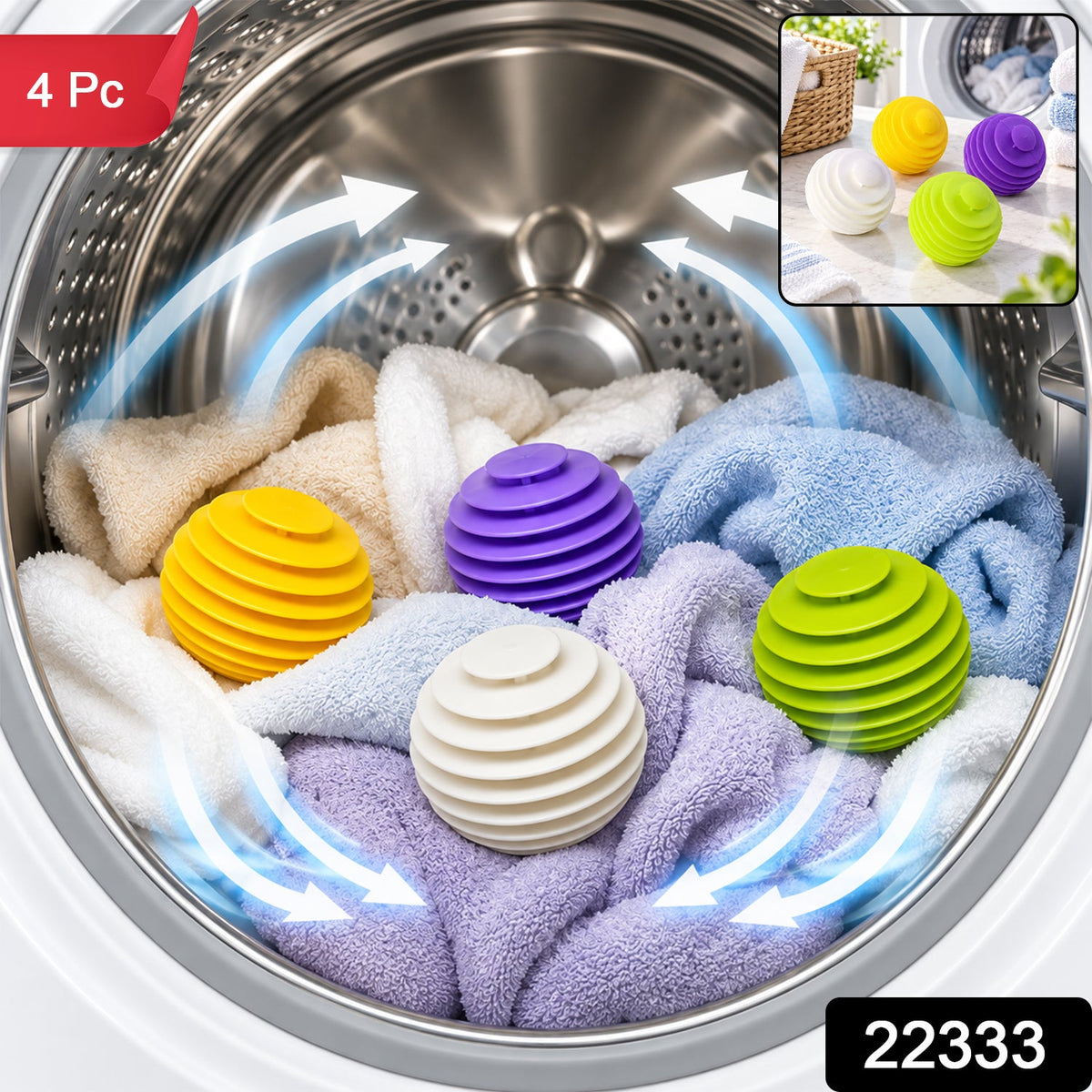 Plastic laundry washing ball product image 2