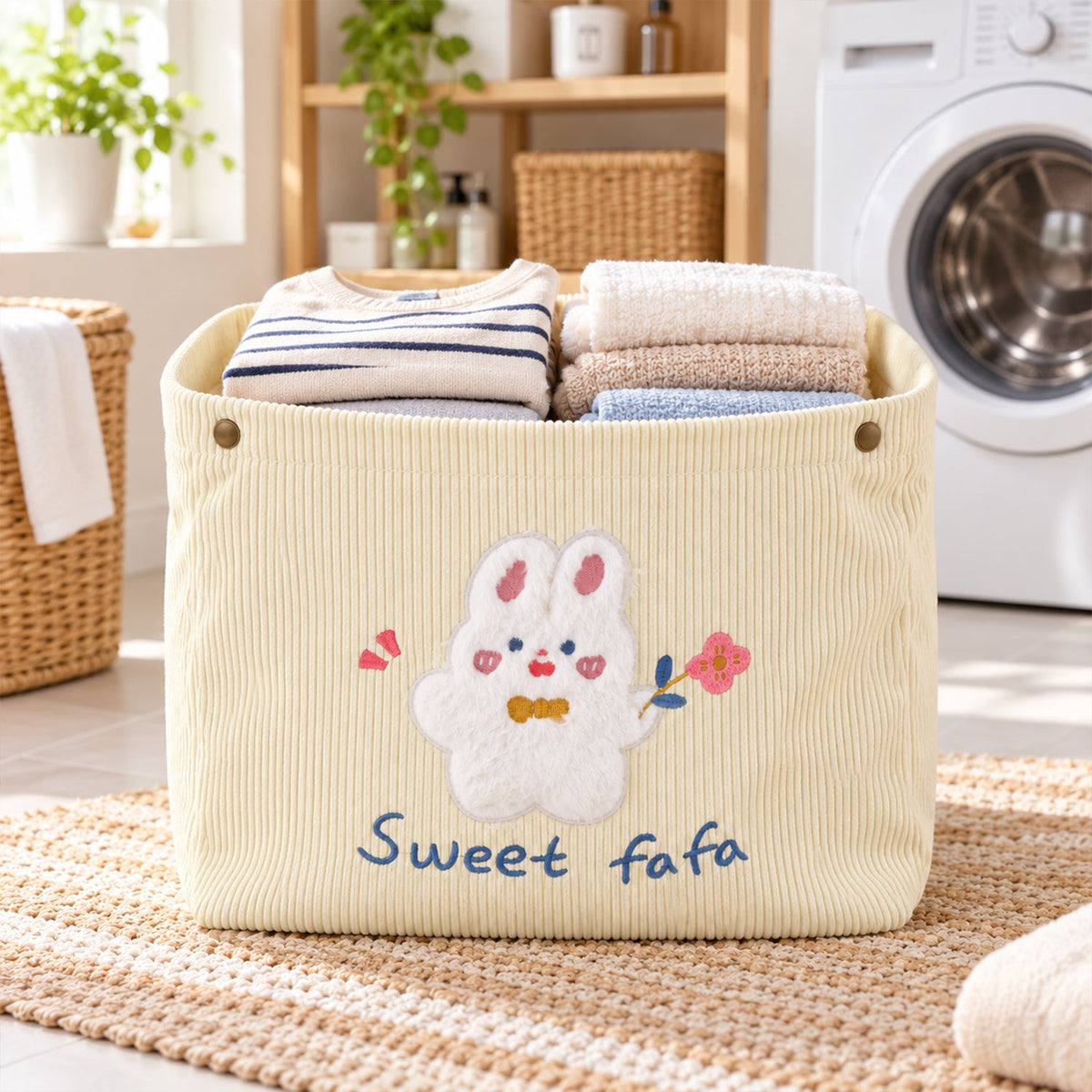 Toys clothes storage basket home