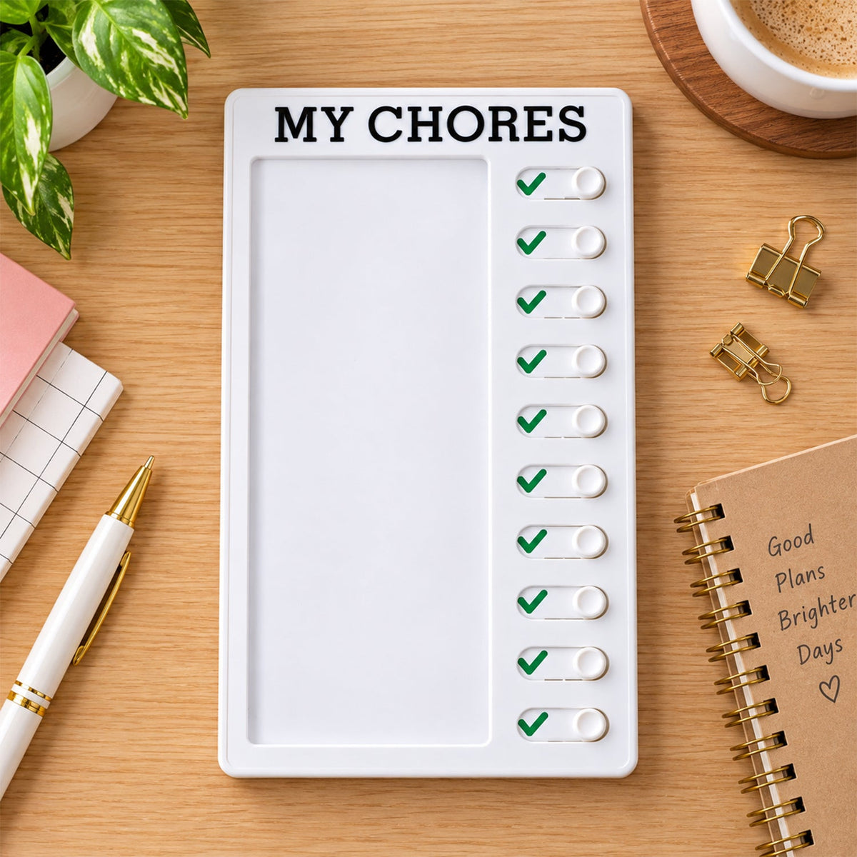 Home routine planner board kids