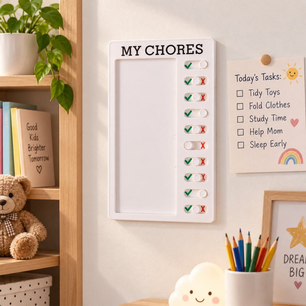 Checklist board tasks view