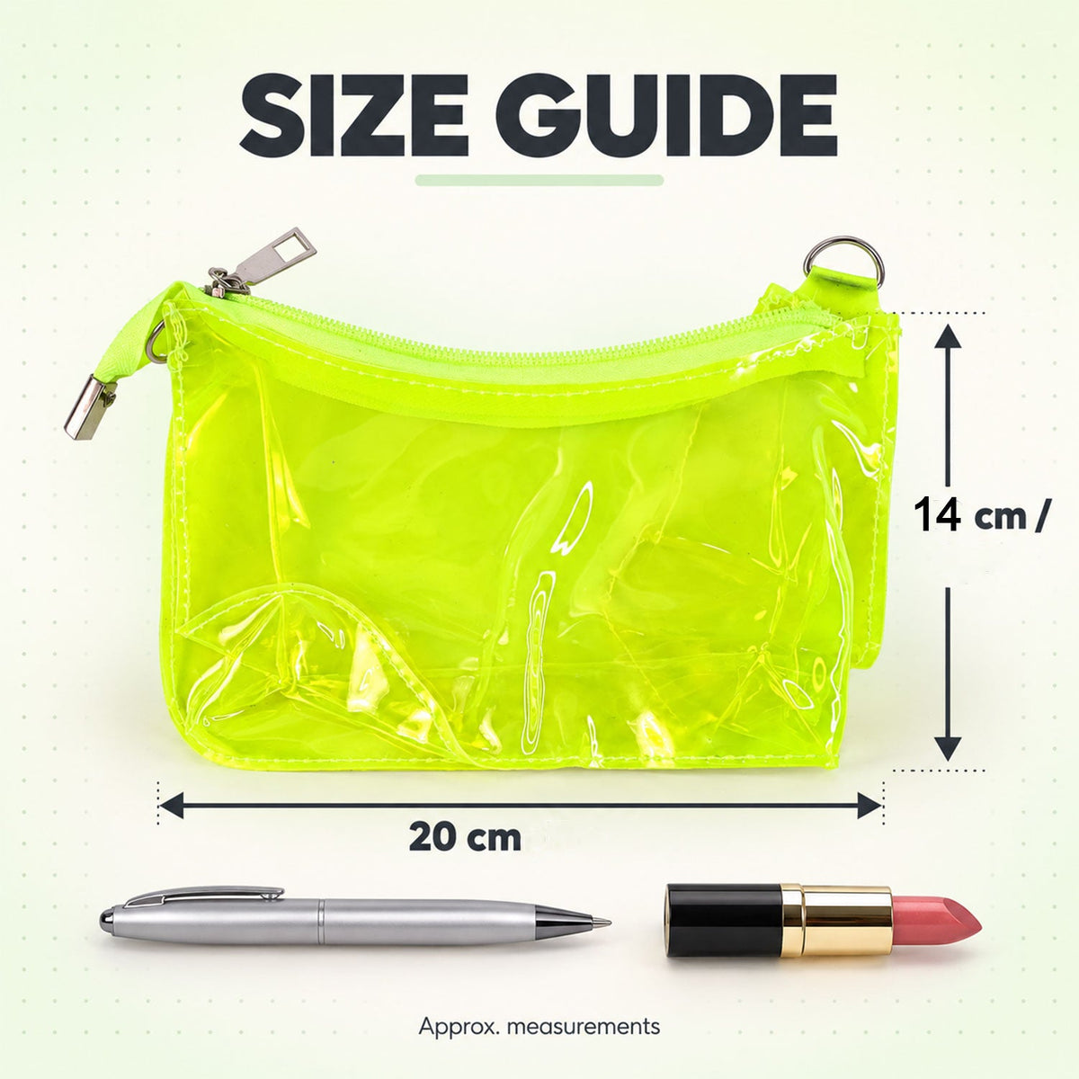 Stationery pouch size 20x14cm