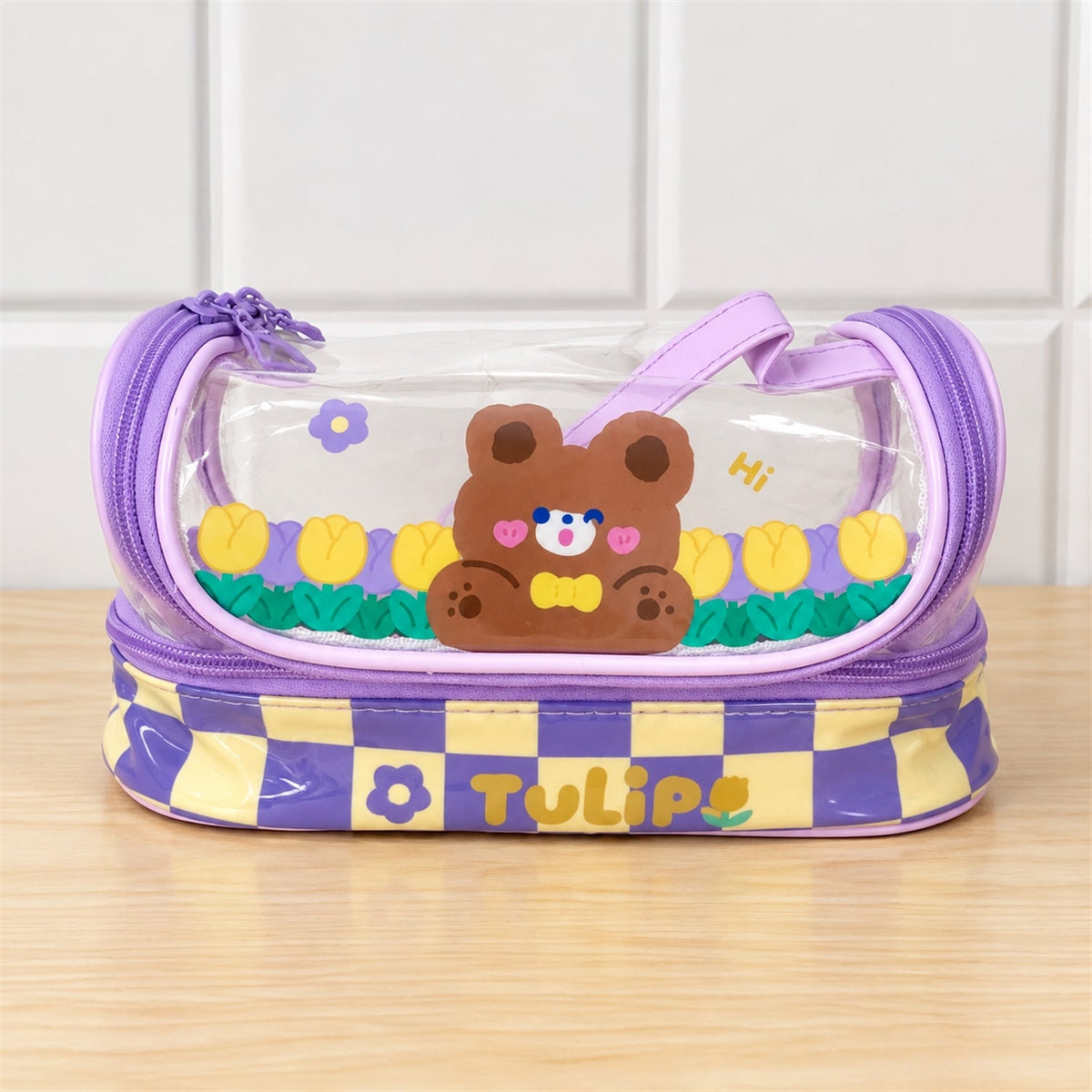 Transparent pouch travel use