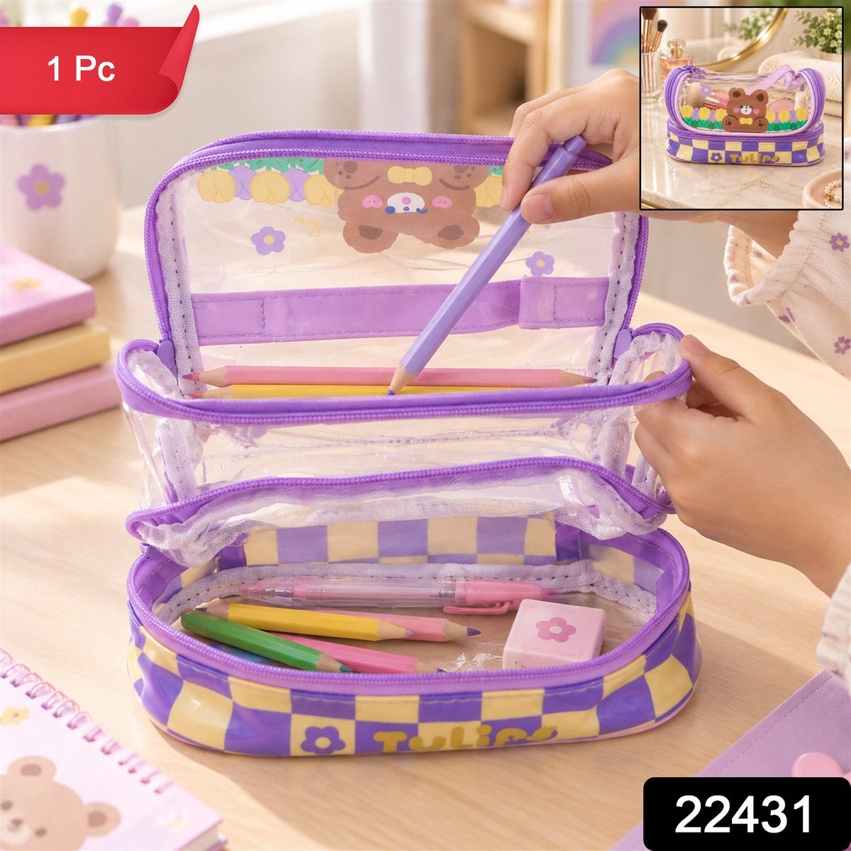 Transparent pouch pack