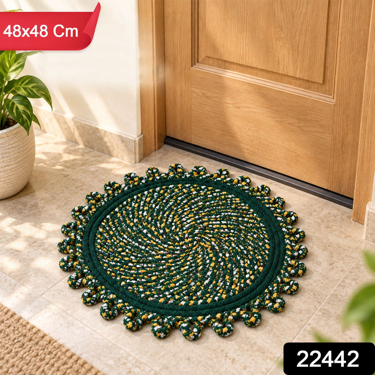 Round floor mat pack