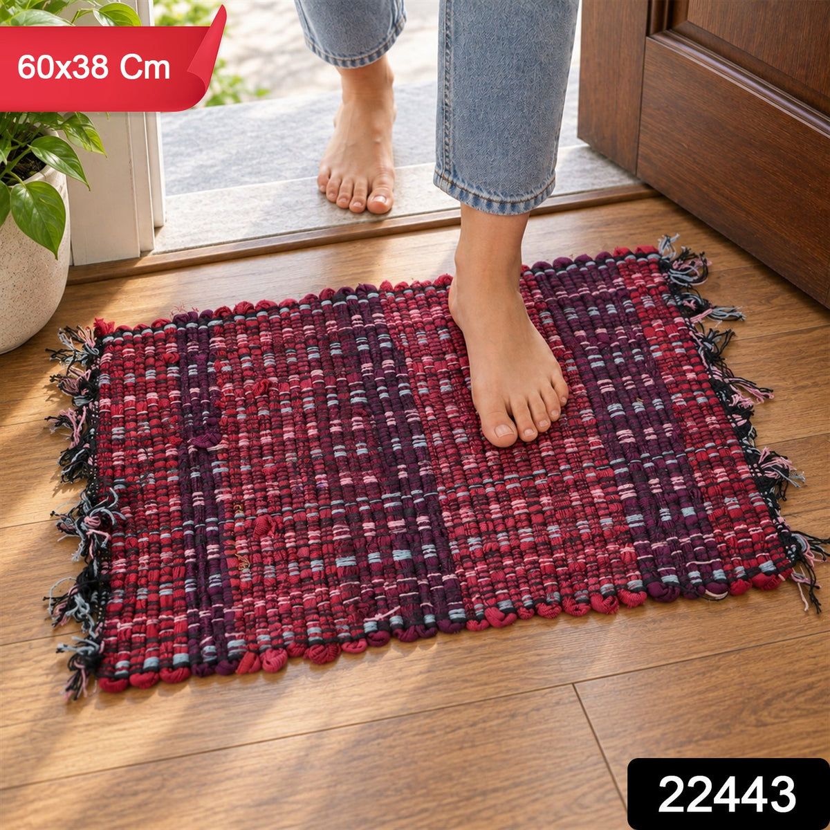 Woven floor mat pack