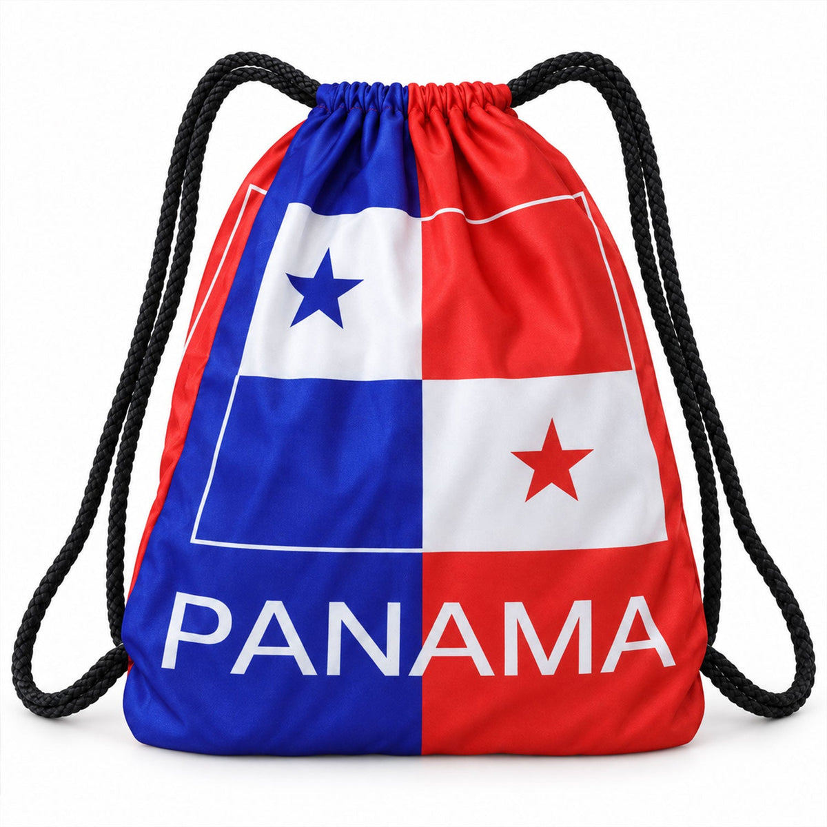 Drawstring bag design view