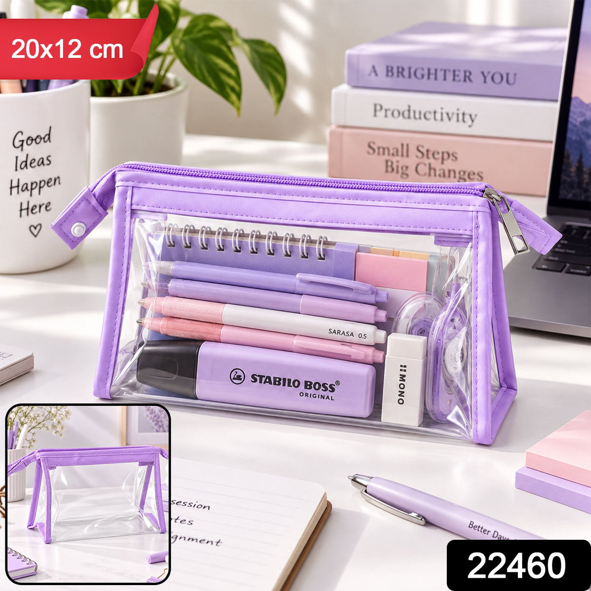 Zipper pouch pack