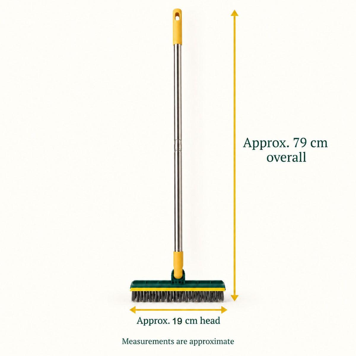 Cleaning brush size guide