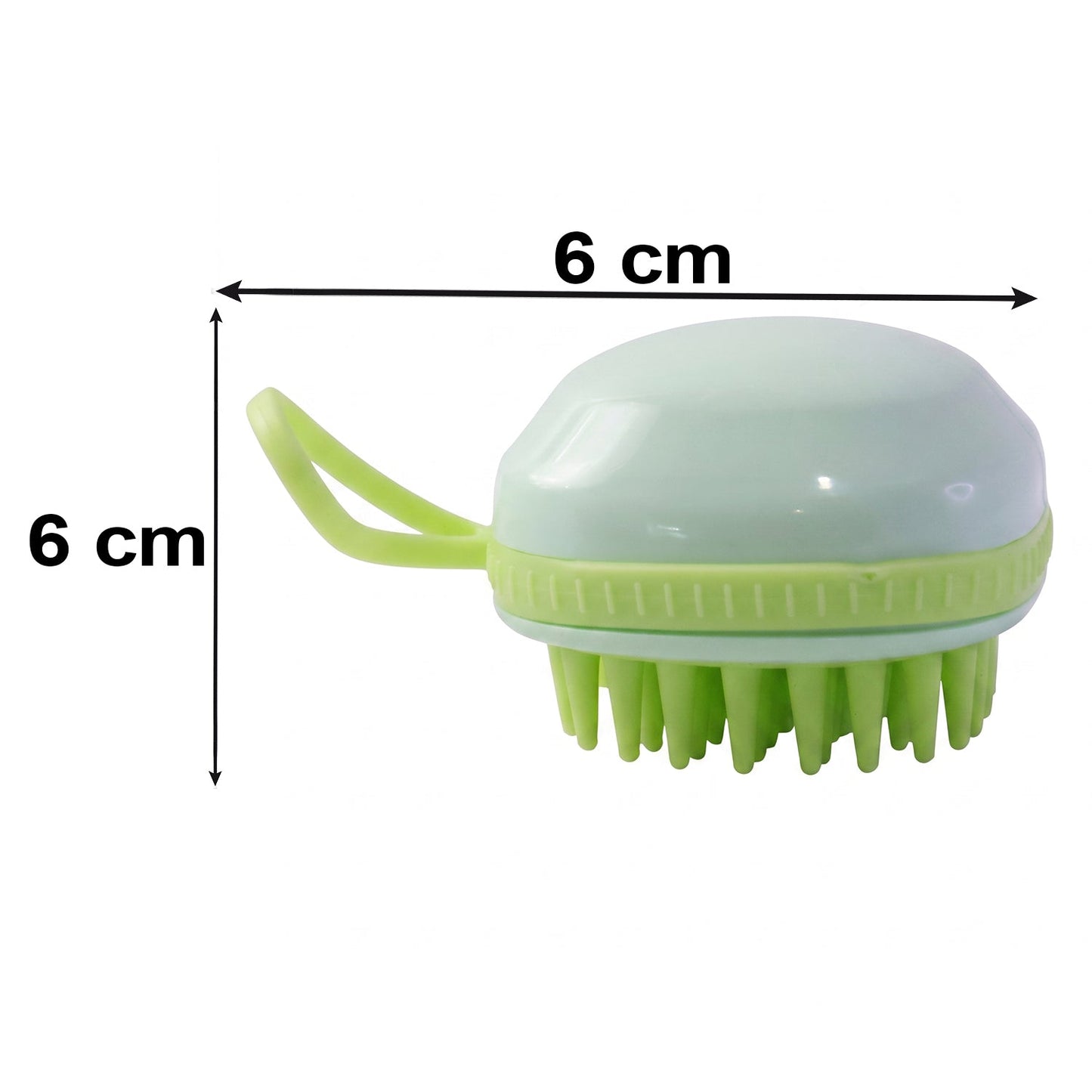 Scalp massage shampoo brush size details