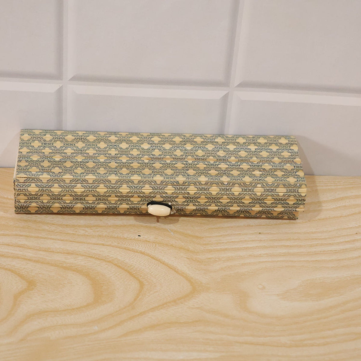Decorative wooden empty box live product photo
