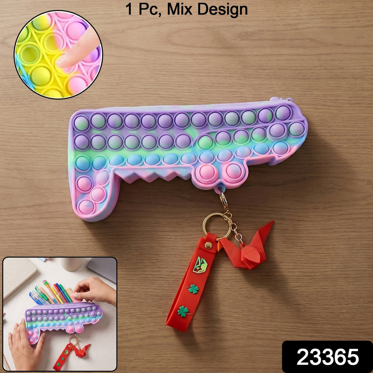 Pop it pencil pouch pack