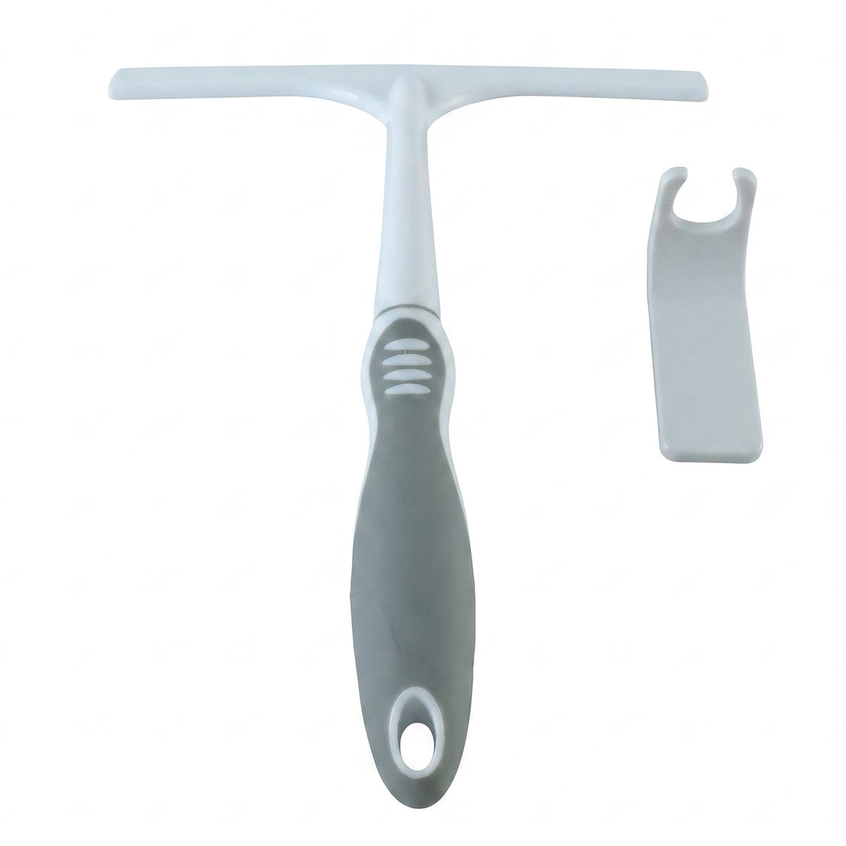 Plastic glass wiper on white background