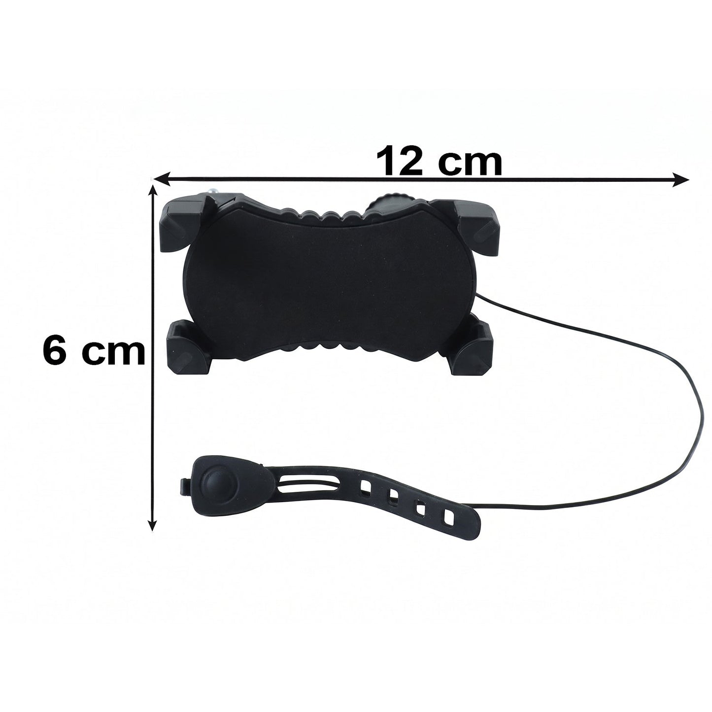 Bicycle phone mount size details